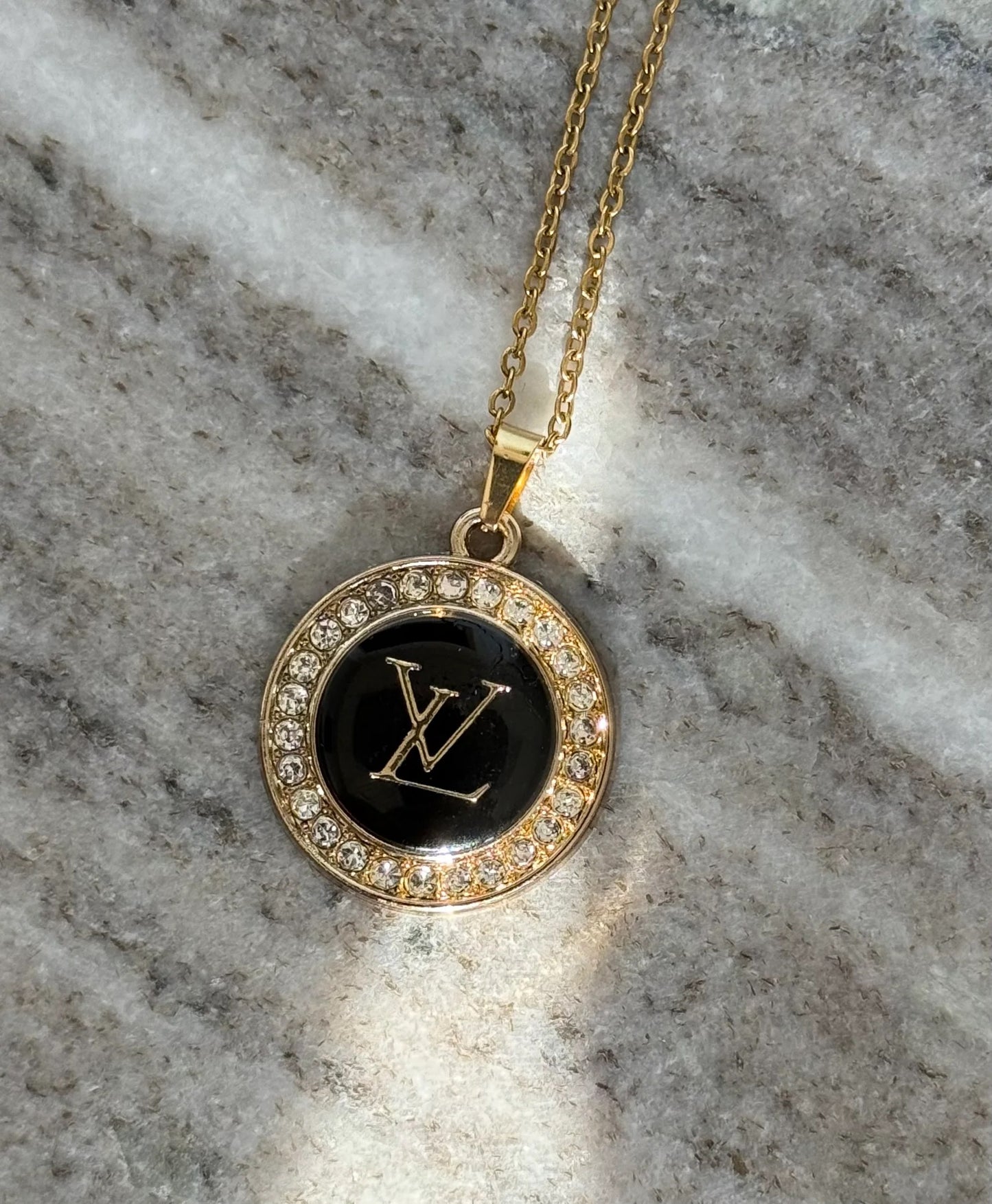Authentic Vintage Jules Pendant in Black