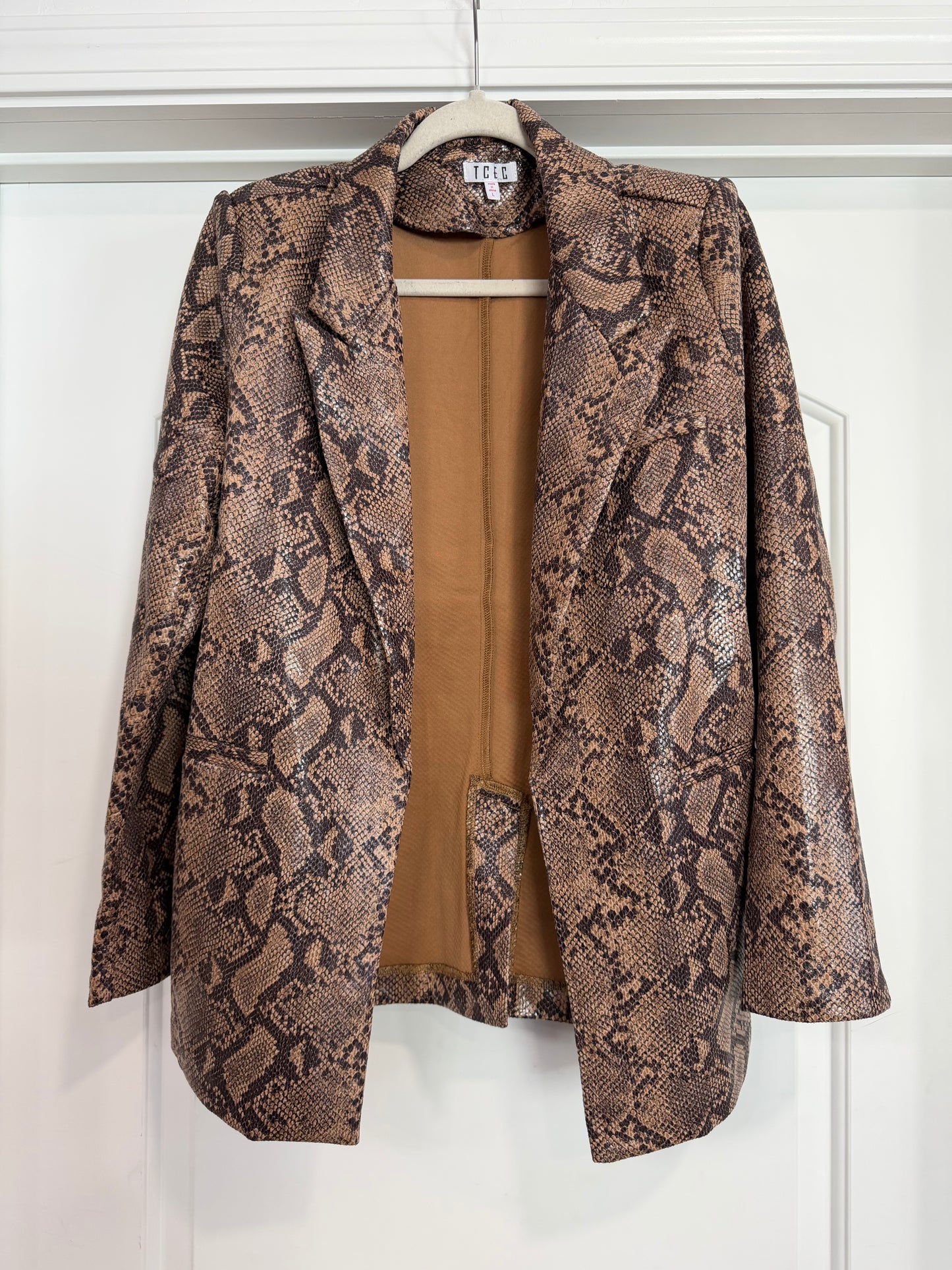 FINAL SALE!! Snakeskin Blazer