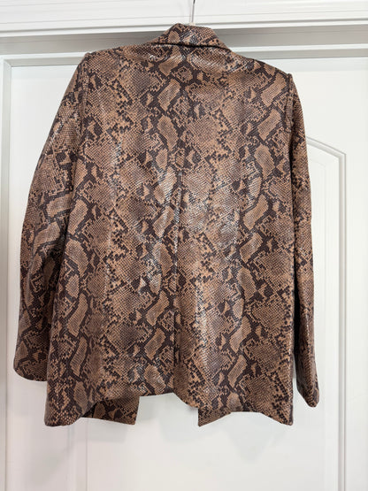 FINAL SALE!! Snakeskin Blazer