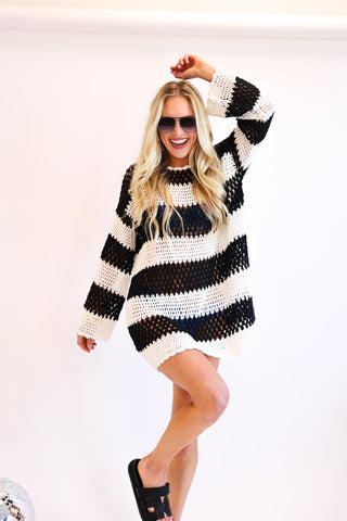 NEW!! Paula CoverUp in Cruise Stripe by Show Me Your MuMu