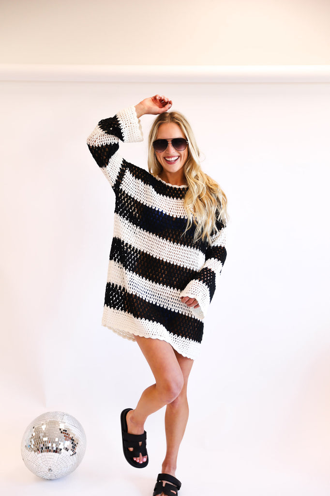 NEW!! Paula CoverUp in Cruise Stripe by Show Me Your MuMu