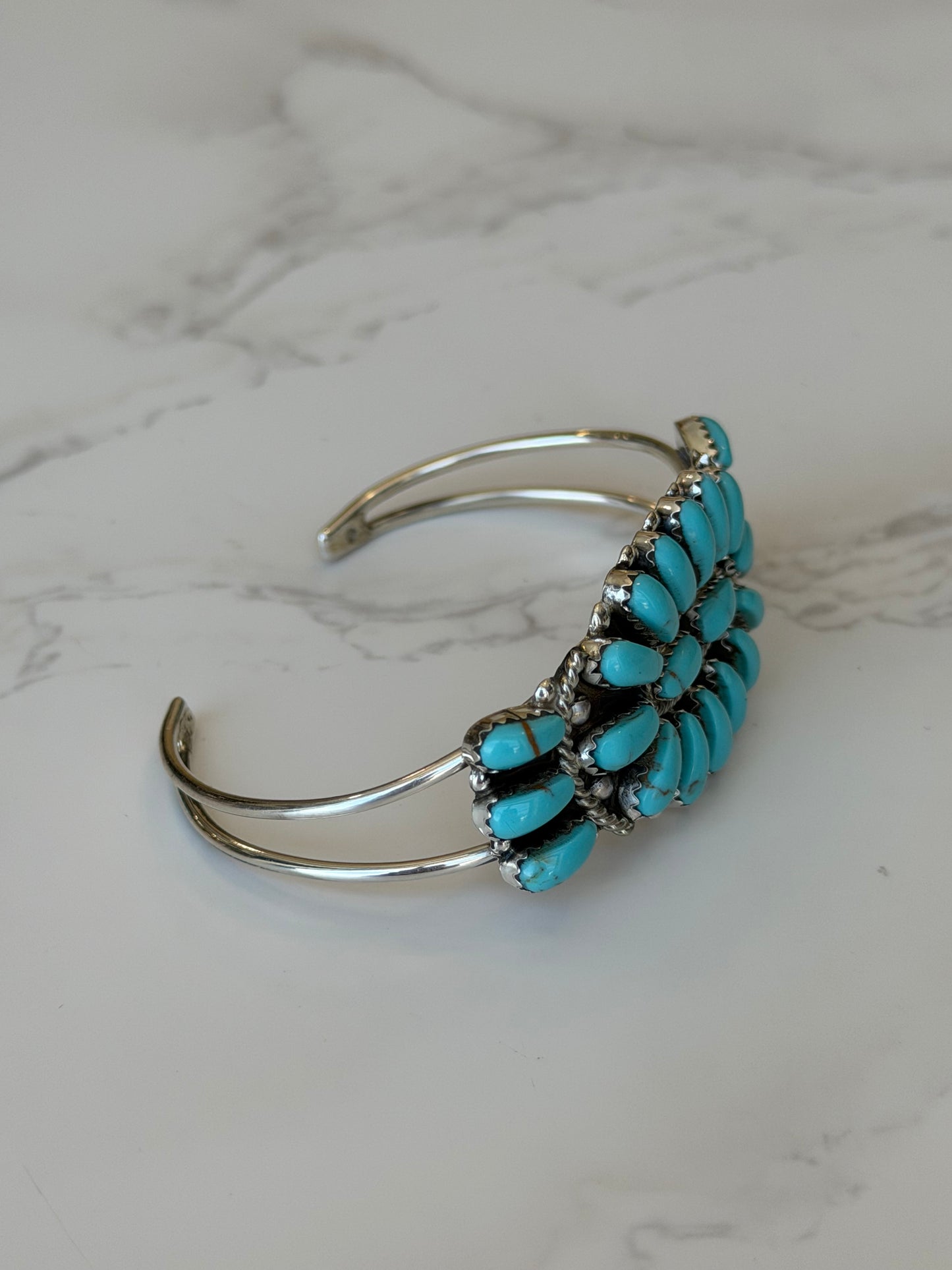 "Marren" Turquoise Adjustable Cuff Bracelet
