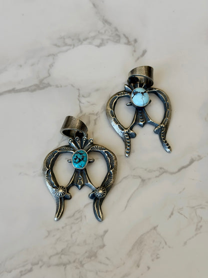 The “Bella" Kingman Turquoise and Sterling Silver Necklace