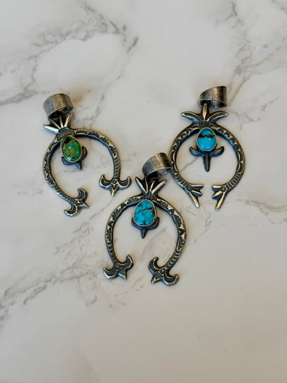 The “Bella" Kingman Turquoise and Sterling Silver Necklace