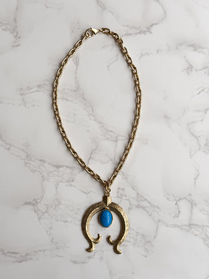 NEW!! "Bella" Equestrian Necklace in Gold