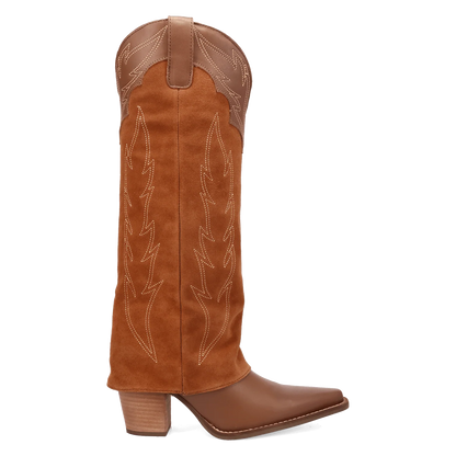 Wild Fire Leather Boot - Brown