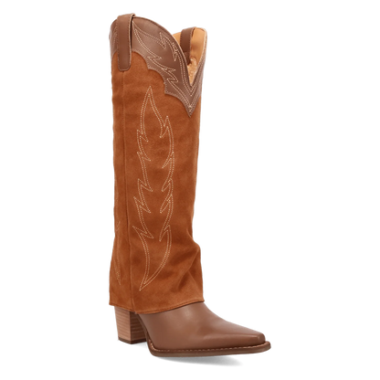Wild Fire Leather Boot - Brown