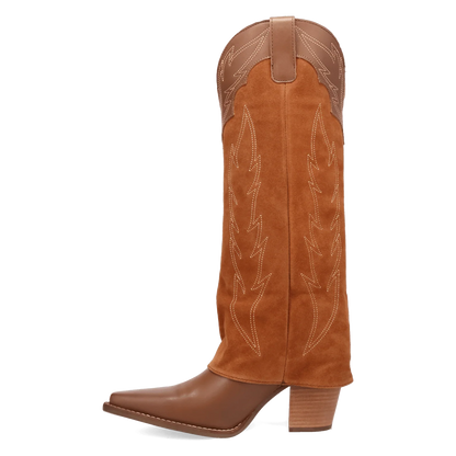 Wild Fire Leather Boot - Brown
