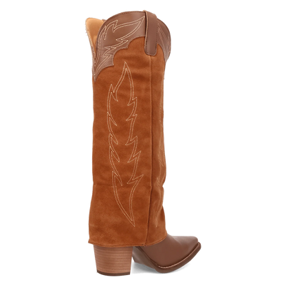 Wild Fire Leather Boot - Brown