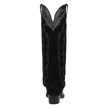 Wild Fire Leather Boot - Black