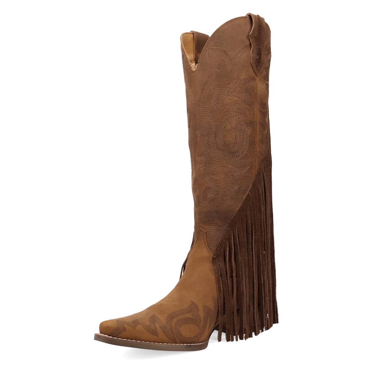 Walk West Leather Boot - Brown