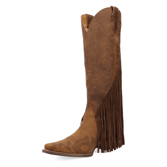 Walk West Leather Boot - Brown