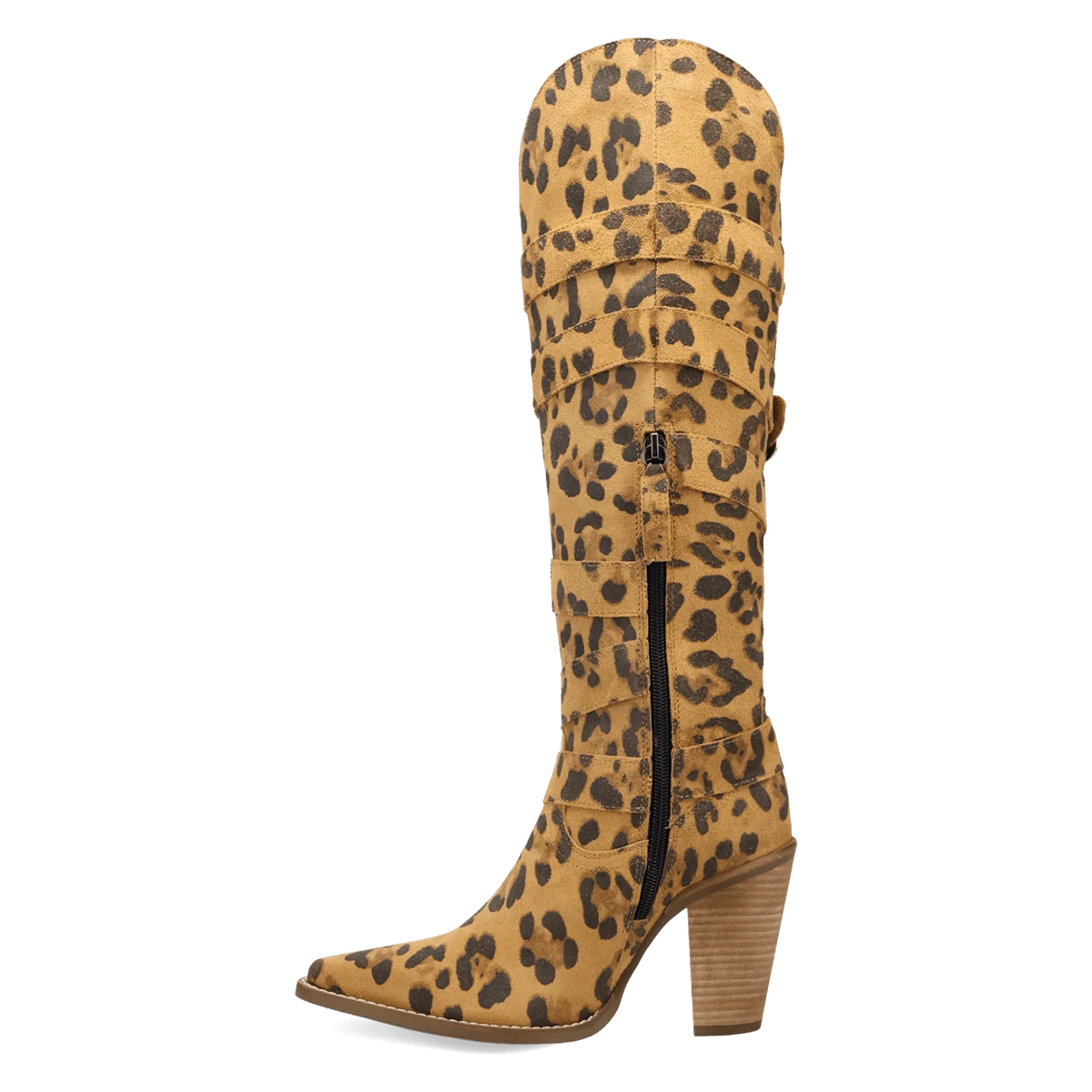 Spur 'O Moment Leather Boot - Leopard