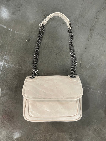 PREORDER!! Cool Girl Faux Leather Purse in White