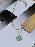 NEW!! Clover Layered Necklace in 3 Colors!