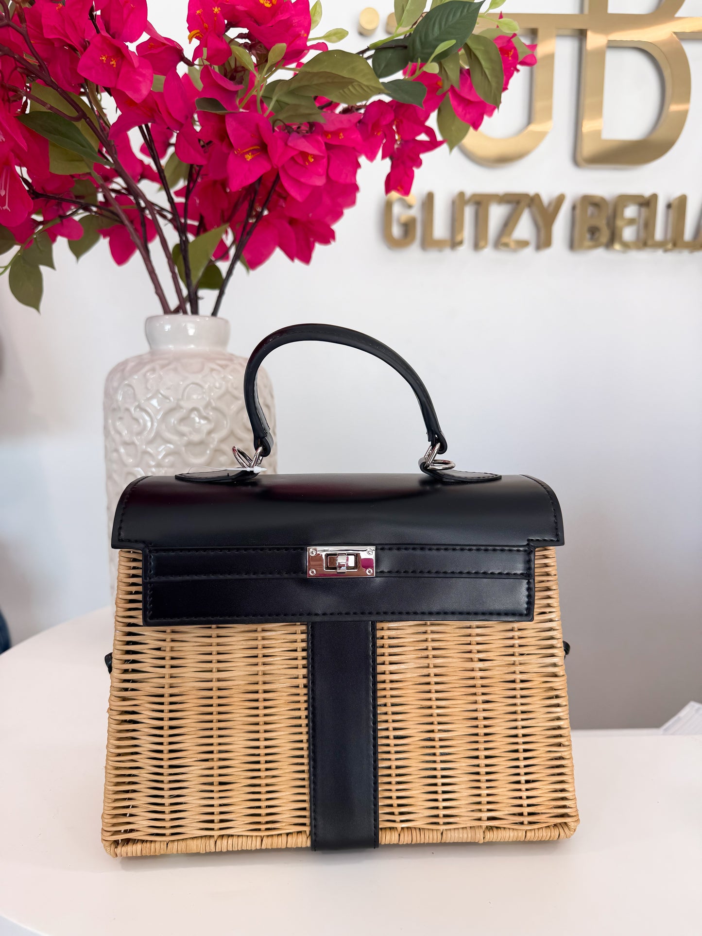 NEW!! "Ibiza" Top Handle Bag in 2 Colors!