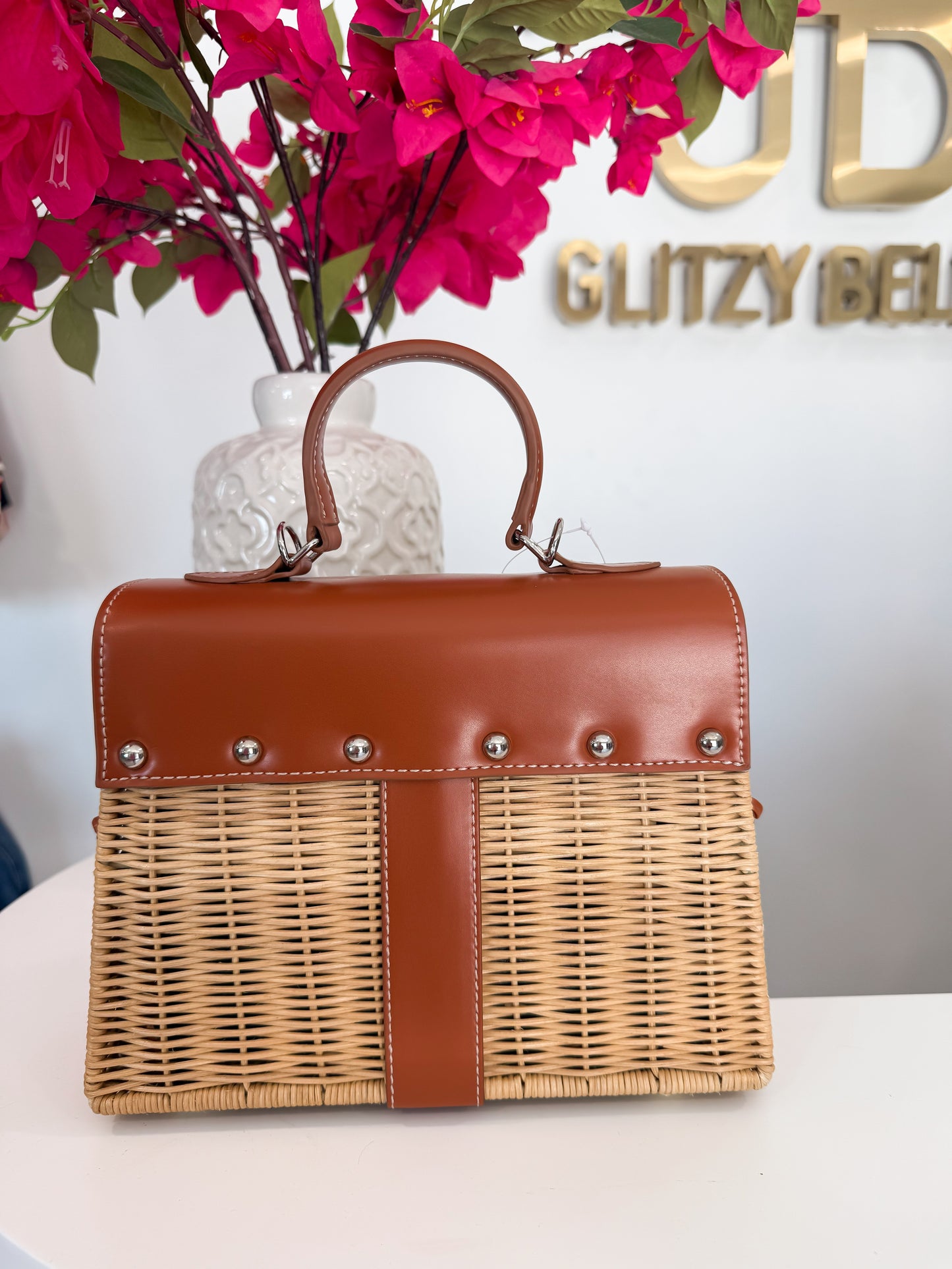 NEW!! "Ibiza" Top Handle Bag in 2 Colors!