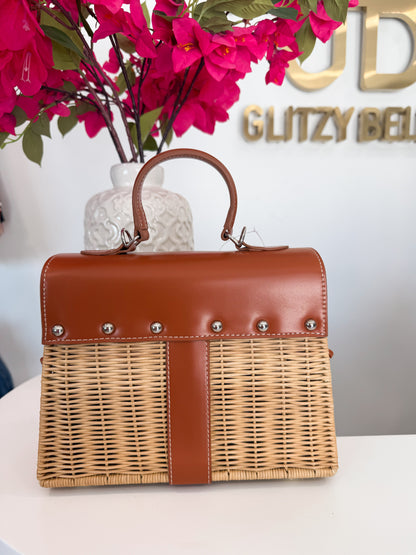 NEW!! "Ibiza" Top Handle Bag in 2 Colors!