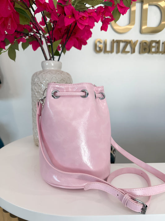 NEW!! "Paris Nights" Pink Bucket Bag