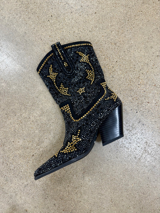 FINAL SALE!! The “Lainey” Rhinestone Western Bootie