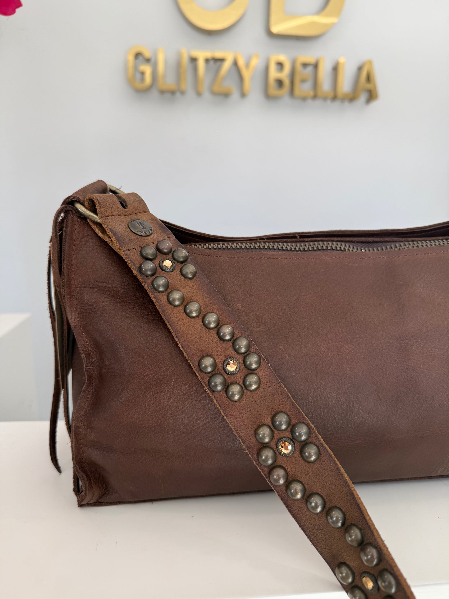 The "Bella" Medium Bag in Brown