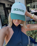 NEW!! Rich Wife Trucker in Green