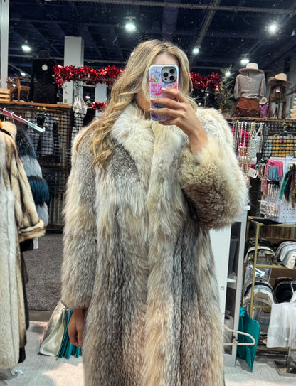 #161 Vintage Lynx Coat Size Small