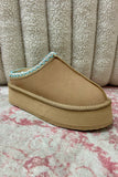 NEW!! Tazmin Platform Slipper in Sand