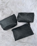 NEW!! Icon Makeup Bag in Black