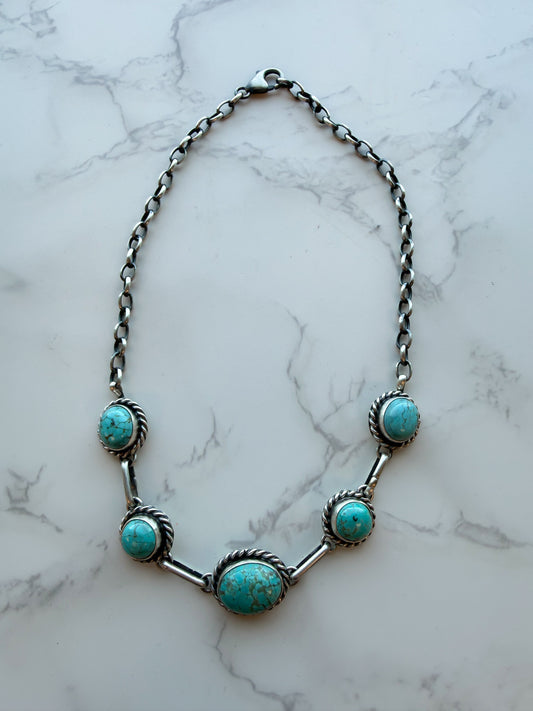 "Dutton" Kingman Turquoise Necklace