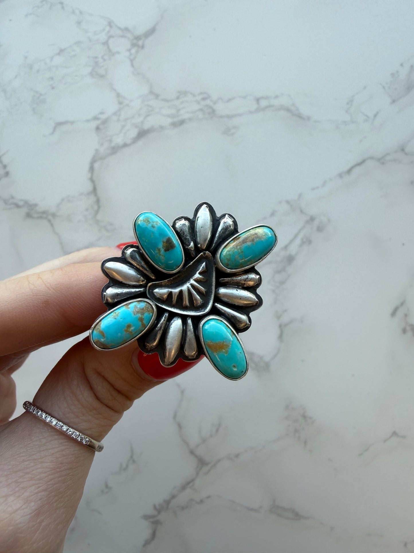 Sienna Kingman Turquoise Ring
