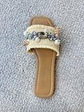 NEW!! "Off the Coast" Seashell Slide in Natural