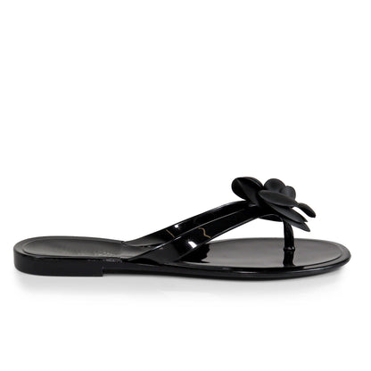 FINAL SALE!! Coco Jelly Slides in Black