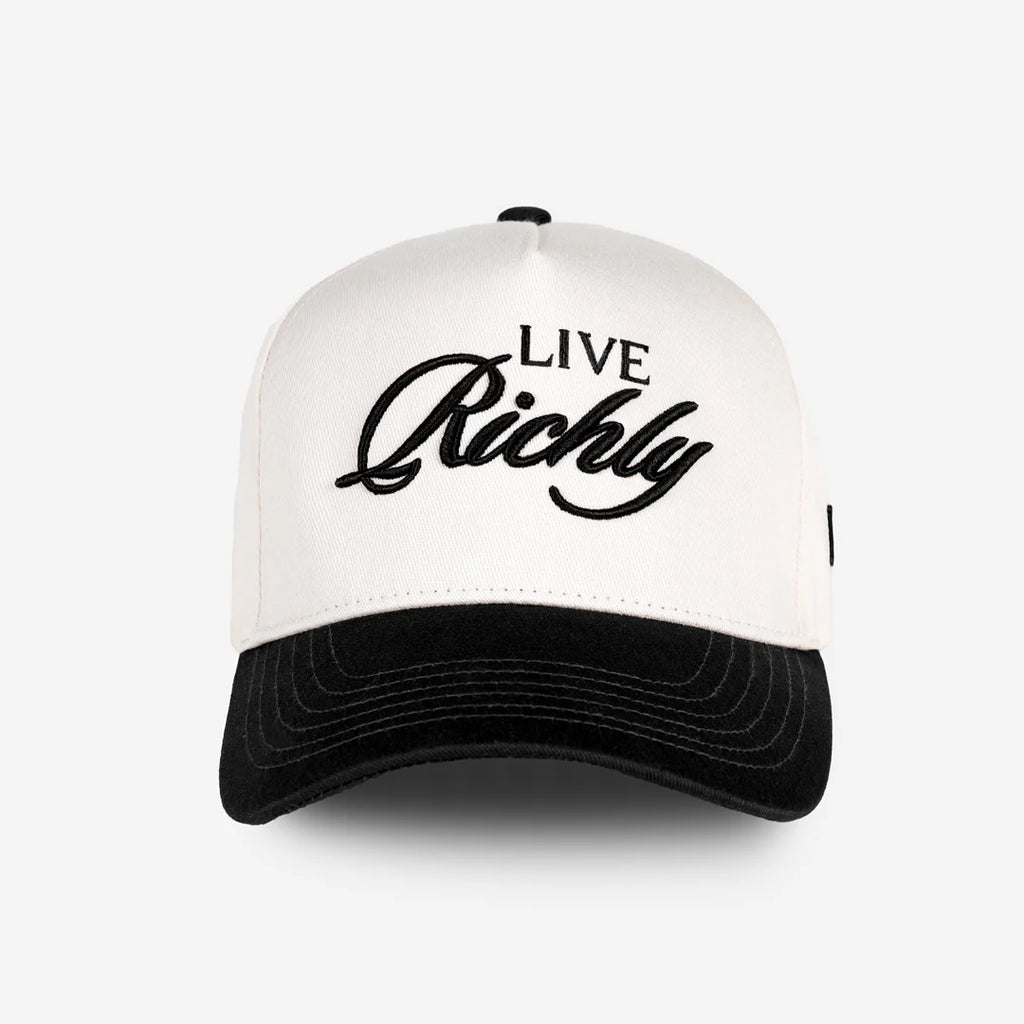 NEW!! Live Richly Trucker in Black