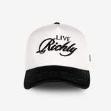 NEW!! Live Richly Trucker in Black