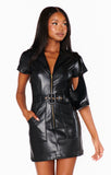 NEW!! Outlaw Faux Leather Dress by Show Me Your MuMu