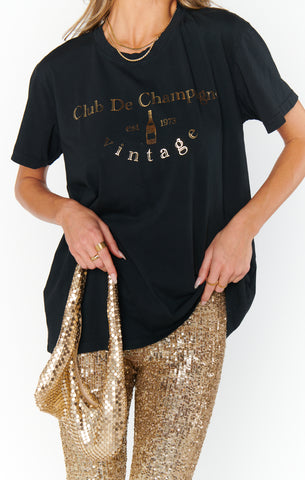 NEW!! Travis Tee Champagne Graphic by Show Me Your Mumu