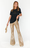 NEW!! Mercury Bells Gold Sequin Pants by Show Me Your Mumu