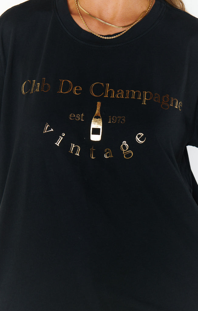 NEW!! Travis Tee Champagne Graphic by Show Me Your Mumu