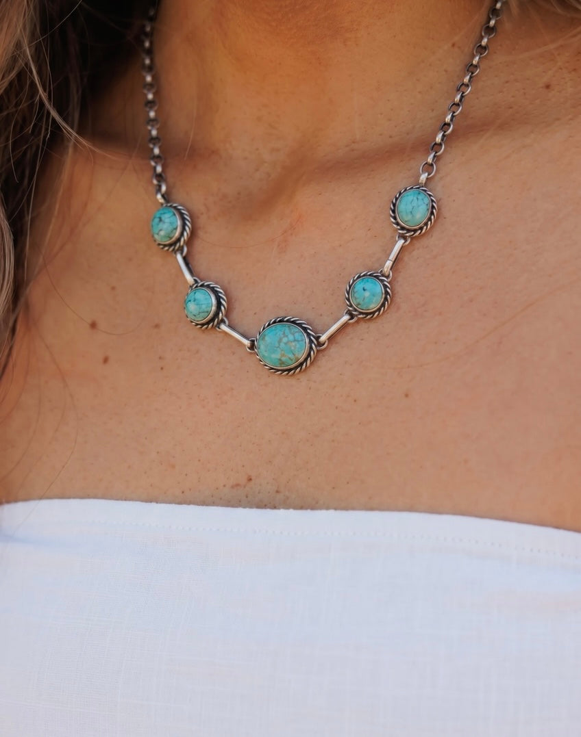 "Dutton" Kingman Turquoise Necklace