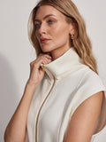 BEST SELLER!! Rosannah Zip Dress in Ivory by VARLEY