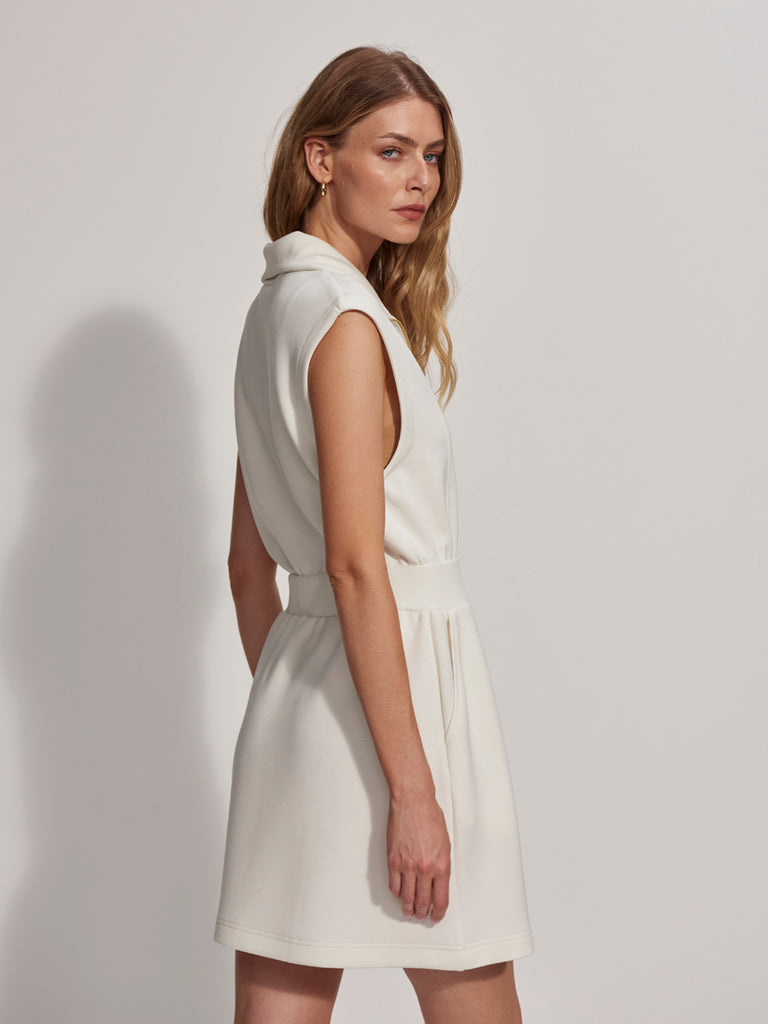 BEST SELLER!! Rosannah Zip Dress in Ivory by VARLEY