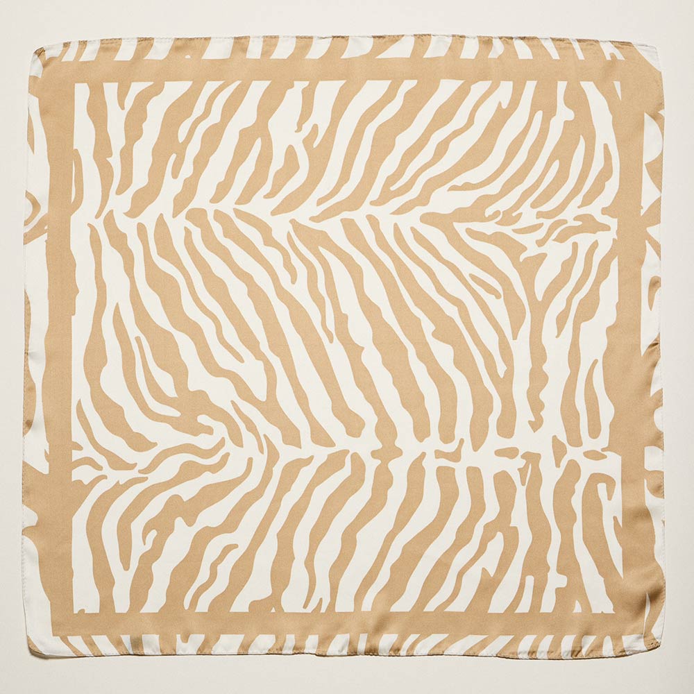 Zebra Muse Scarf