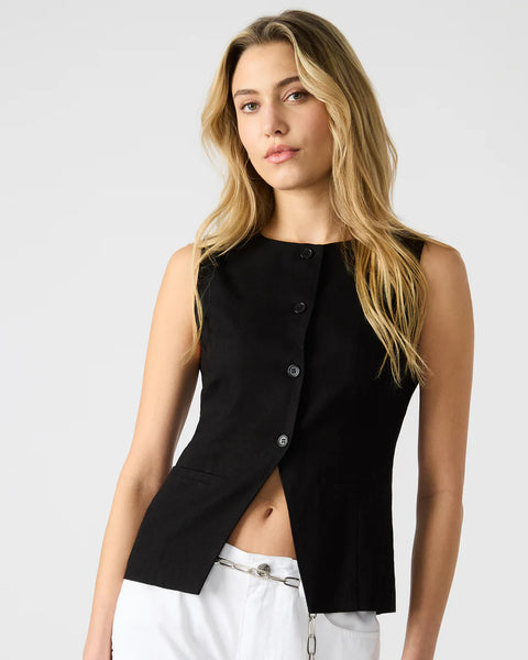 NEW!! Wesley Top in Black by Steve Madden