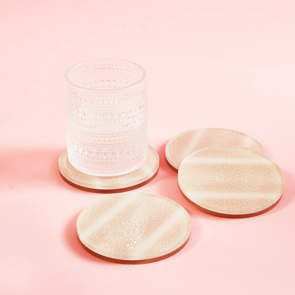 Fawn Print Coaster