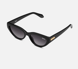 NEW!! QUAY "Narrow Down" Polarized Cat Eye Sunglasses