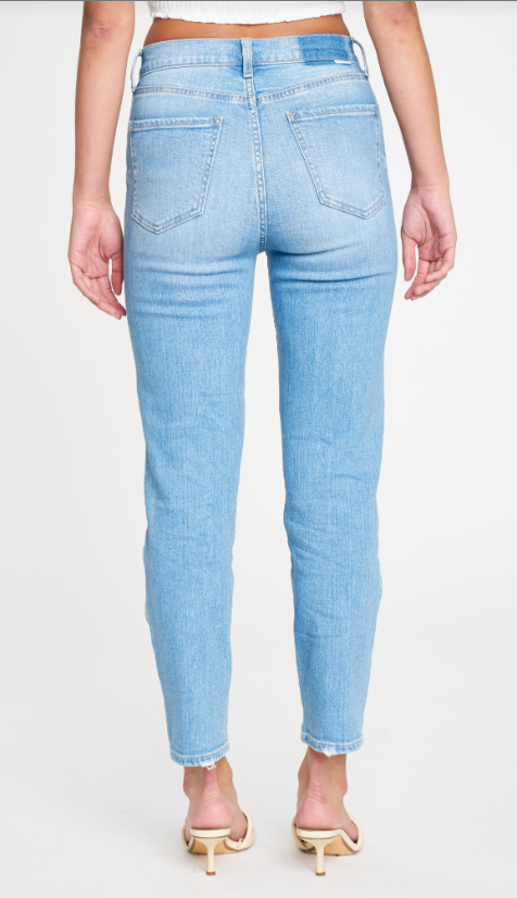 NEW!! Daily Driver High Rise Skinny Straight Jean in Clarity Vintage