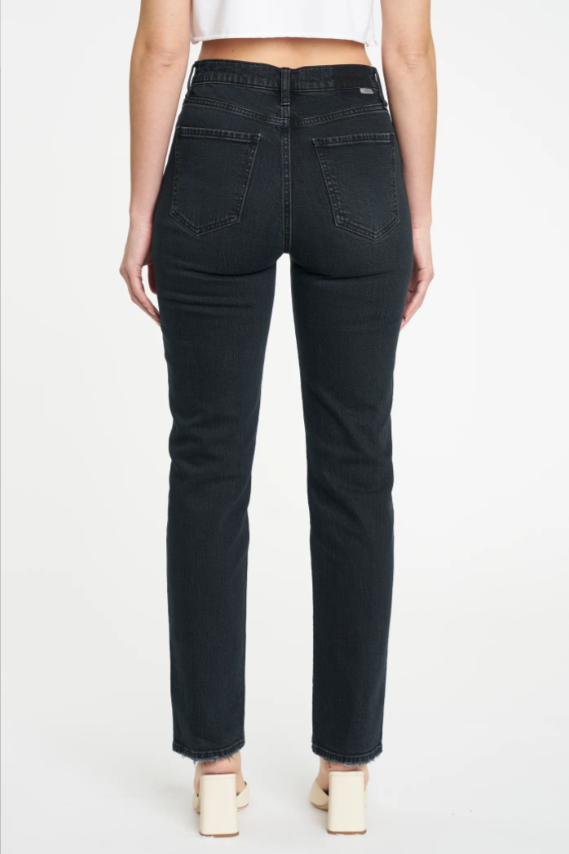 NEW!! Smarty Pants High Rise Slim Straight Jean in Inked