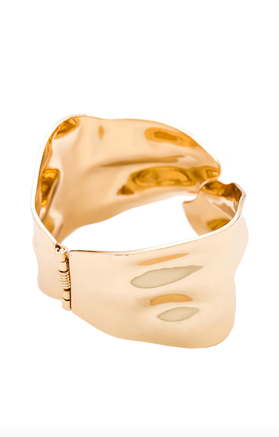 NEW!! Abstract Textured Cuff Bracelet in Gold
