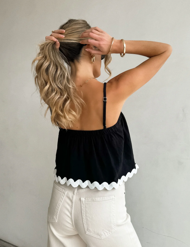 NEW!! "In the Moment" Scalloped Top